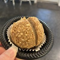 Vegan ice cream ball - delicious!   at Mode Brewing & Kitchen in Orangevale