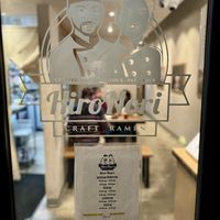 Signage   at HiroNori Craft Ramen in Torrance