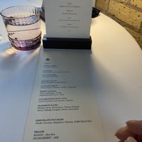 Vegan menu with non alcoholic pairing   at Indienne in Chicago