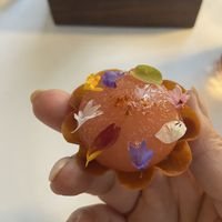 Pani puri  at Indienne in Chicago