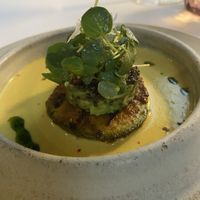 Avocado kebabb  at Indienne in Chicago