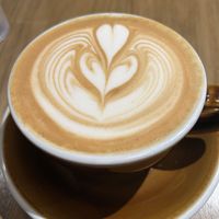 Oat latte  at RETRO in Hong Kong Island