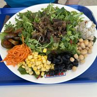 Salad with bulgogi beef 👍🏼 👍🏼   at Yella in Gyeongju-si