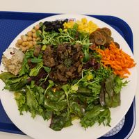 Salad with bulgogi at Yella in Gyeongju-si