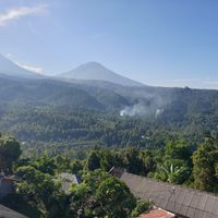 The view! at Warung One Homestay in Banjar