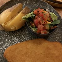 Vegan schnitzel 🤍🌱  at ALEX in Chemnitz