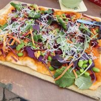 Vegan Flammkuchen at ALEX in Chemnitz