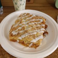 Tortino di patate con ragù di soia at E'den in Turin