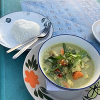 a lot of veggies / tofu   at JJs Bar & Grill in Koh Phayam