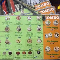 Menu (all vegan)   at Codonut in Ho Chi Minh City