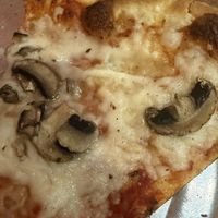 Vegan cheese closer  at Moon River Pizza in Jacksonville