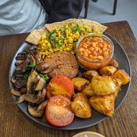Big breakfast at The Station Coffee + Kitchen in Stokesley