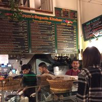helpful staff take your order at Razan's Organic Kitchen in Berkeley