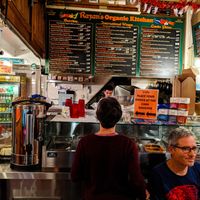 Inside of Razan's Organic Kitchen at Razan's Organic Kitchen in Berkeley