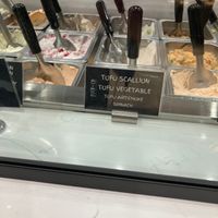 Tofu cream cheeses at NYC Bagel and Coffee House in New York City