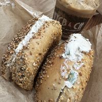   at NYC Bagel and Coffee House in New York City