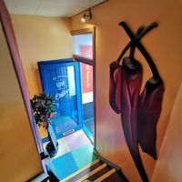 Front entrance  at Cafe Arriba in Isle Of Skye