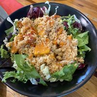Delicious couscous salad  at Cafe Arriba in Isle Of Skye