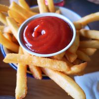 Fries at Palace Arcade in Fremantle