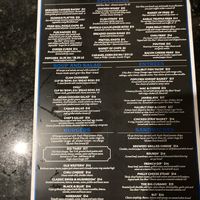 Menu (vegan options are hummus plate, fries and impossible burger)  at Sisu Beer in Seaside