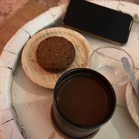   at ONE Cacao Coffee Shop in Riga