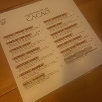   at ONE Cacao Coffee Shop in Riga