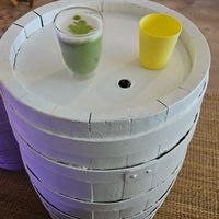  at ONE Cacao Coffee Shop in Riga