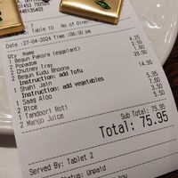  at Zaika  in Stonehouse