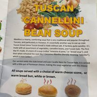 menu at Beggars Belief Cafe in Scarborough