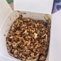 Wok udon  at Tora Street Food in Burgos