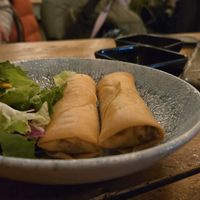 Spring rolls at Boss Stop Restaurant in Dublin