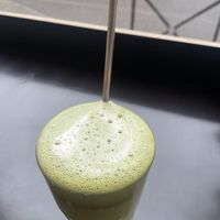 Matcha latte  at Eccwôd in Epinal