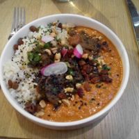 Mafé vegan at Eccwôd in Epinal