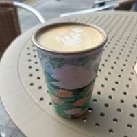 Almond caramel latte   at The Foxy Bean in Tullamore