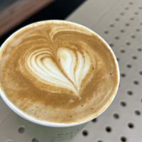Soy latte  at The Foxy Bean in Tullamore