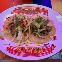 Mushroom tacos  at La Tía Juana  in Malaga