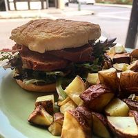 sandwich and taters at The Angry Baker - Olde Towne East in Columbus