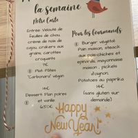 Menu   at Le Rouge-gorge Restaurant in Menton