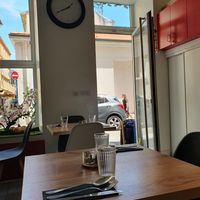 Interior at Le Rouge-gorge Restaurant in Menton