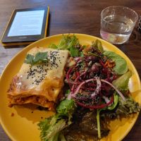 Gluten free lasagne at Nomi the Karakal in Malmo