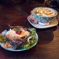 Sandwich and Soup at Nomi the Karakal in Malmo