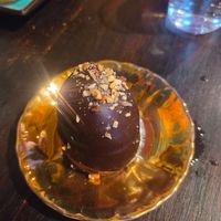 Schaumkuss mit Marzipan at Nomi the Karakal in Malmo