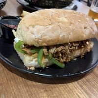 Philly cheese steak   at Cornish Arms in Brunswick