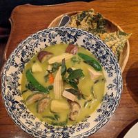 Green curry at THE HOUSE by Ginger in Chiang Mai