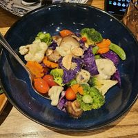 Stir fried mixed vegetables at THE HOUSE by Ginger in Chiang Mai