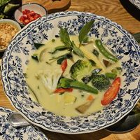 Green curry at THE HOUSE by Ginger in Chiang Mai