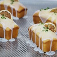 Lemon dessert at Janggogae 1987 in Busan