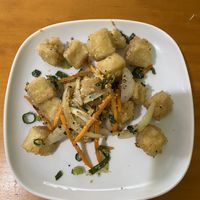 Delicious salt and pepper tofuu  at Flavory in Adelaide