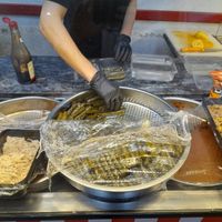 Vineleave rolls at Cikoftem in Tashkent