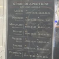 Orari di apertura   at Ciao Kebab in Padua
